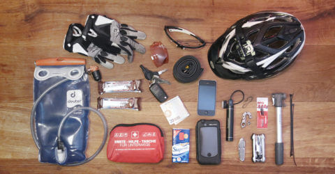 Mountainbike Packliste